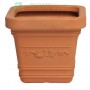 VASO PLASTICA FESTONATO CM 40X40X35H PRESTIGE