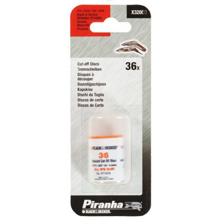 PIRANHA X32001 5 DISCHI DIAMETRO 125 GR.60