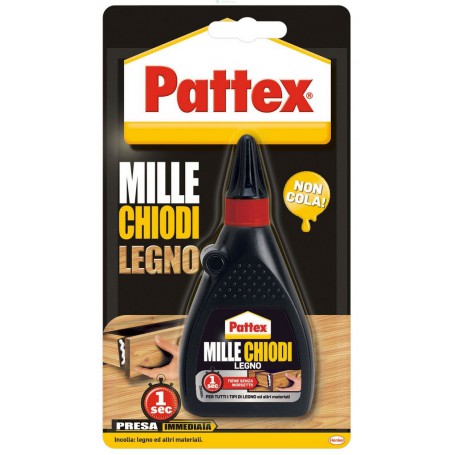 12PZ PATTEX MILLECHIODI LEGNO GR.100