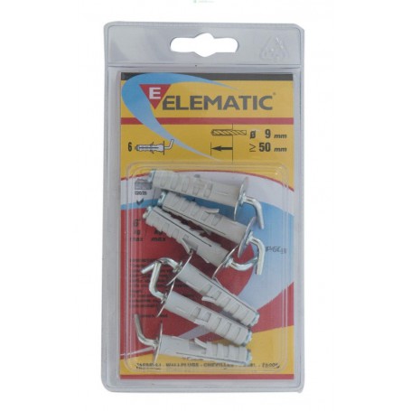 8PZ ELEMATIC BLISTER TASSELLI ENP/OA 9 (PZ.6)