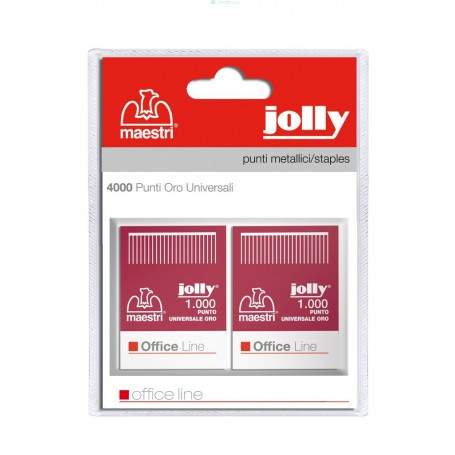 MAESTRI BLISTER PUNTI JOLLY ORO (PZ.4000)