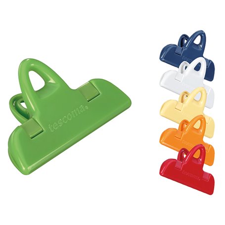 1PZ CLIP PER SACCHETTI Linea Presto cm.7 - set. 4 pz