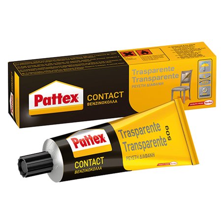 12PZ PATTEX ADESIVO TRASPARENTE gr. 50 - scatola