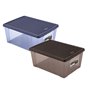 SCATOLA MULTIUSO 'ELEGANCE BOX' XL cm 39 x 29 x h 17 moka/moka