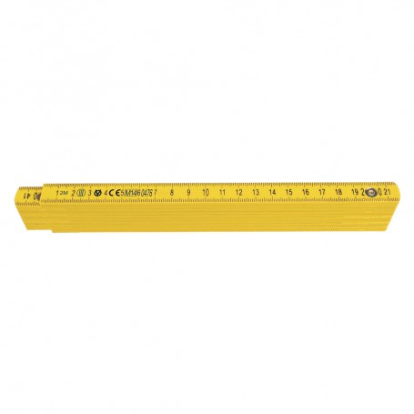 1PZ DOPPIO METRO giallo codice 010126