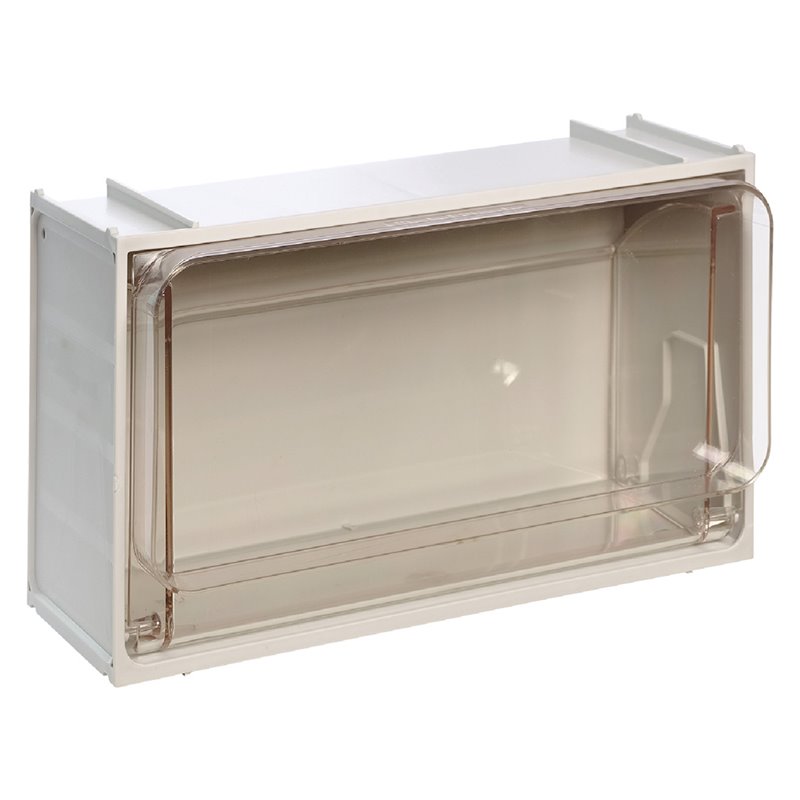 CASSETTIERA MODULARE COMPONIBILE 'CRYSTAL BOX' 3 cassetti - cm 60 x 20 x  21,5