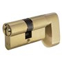 CILINDRO SAGOMATO CON POMOLO A GOCCIA PER PORTE BA mm 26+10+38 74 (31+43) ottone codice 3022589