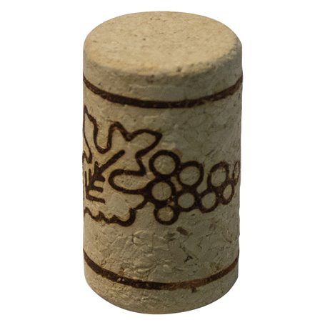 1PZ TAPPO PER VINO SEMISINTETICO 'TECNOCORK' mm 23 x 38 fastcork cf. 100 pz