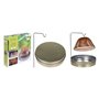 1PZ BOX IN LATTA CON SPIRALE INSETTICIDA box + 3 spirali incenso/citronella