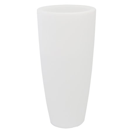 VASO TONDO 'STILO LAMP' Ã˜ cm 40xh.90 lt.20 ghiac./luce bia.