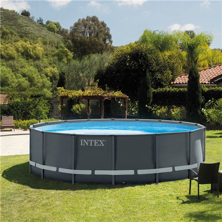 1PZ PISCINA CON TELAIO 'LINEA ULTRA FRAME XTR' cm 549 x 132 - lt.26423