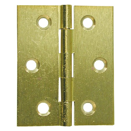 24PZ CERNIERA FRESATA PIANA HxL mm 30x25 - bronzata