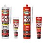 ADESIVO SIGILLANTE UNIVERSALE 'POLY MAX' HTE gr. 425 - bianco