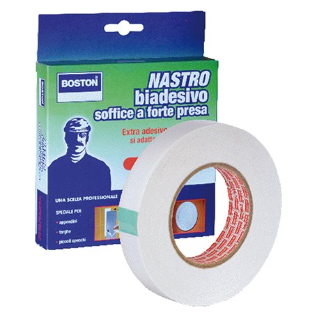 NASTRO BIADESIVO mm. 19 x 5 mt - Sp.0,9