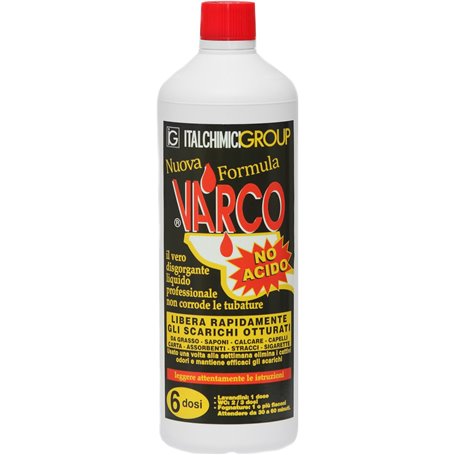 6PZ DISGORGANTE LIQUIDO VARCO NO ACIDO ML.750