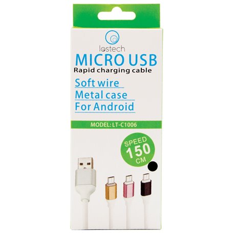 CAVO MICRO USB CARICA RAPIDA SOFT WIRE CM.150