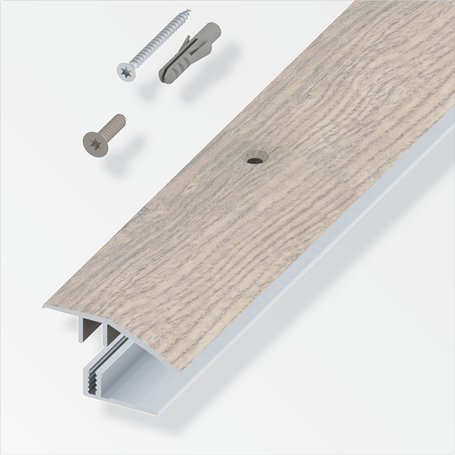 TERMINALE A SCIVOLO X PARQUET ROVERE/GRIGIO CM.100