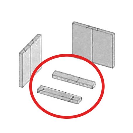 1COPPIA COPPIA REFRATTARIO DI BASE PER STUFA KIR