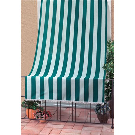 TENDA DA SOLE MOD. RIO CM.140X300 BIANCO/VERDE