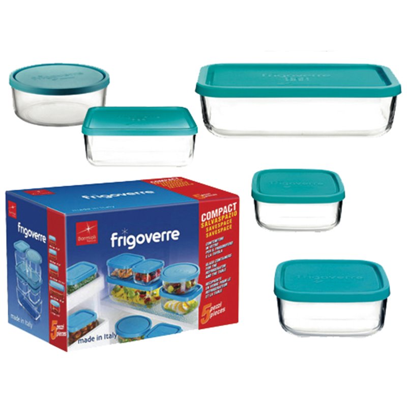 Contenitori frigoverre set 3 pz.compact