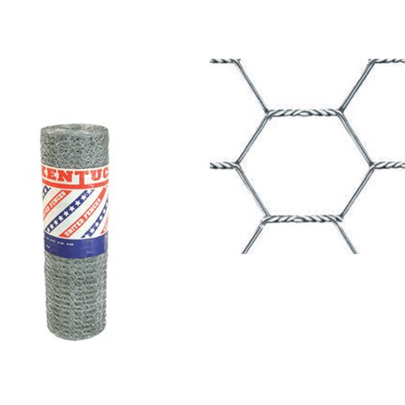 1PZ RETE TRIPLA TORSIONE KENTUCKY 51X4mm RT.10MT H.50CM